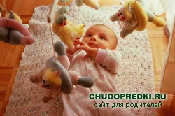 Игры с ребенком в 3 месяца