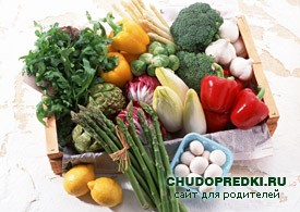 Английские стихи об овощах