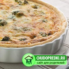 Киш с цветной капустой