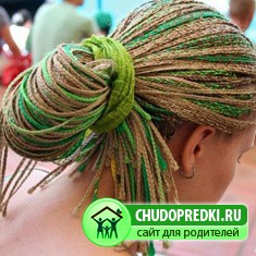 Плетение африканских косичек