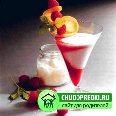 Малиновый коктейль