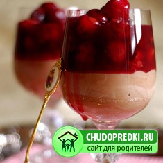 Вишневый мусс