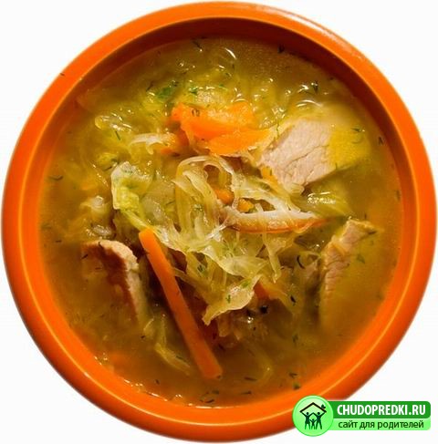 Щи из квашеной капусты
