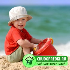 С ребенком на Азовское море