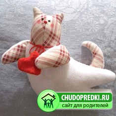 Мастер-класс. Тильда кот