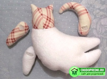Мастер-класс. Тильда кот