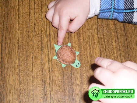 Поделки из ореховой скорлупы