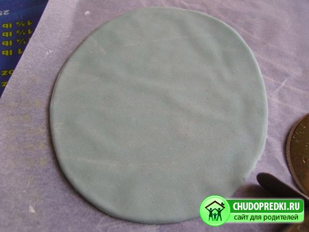 Поделки из соленого теста. Корзинка