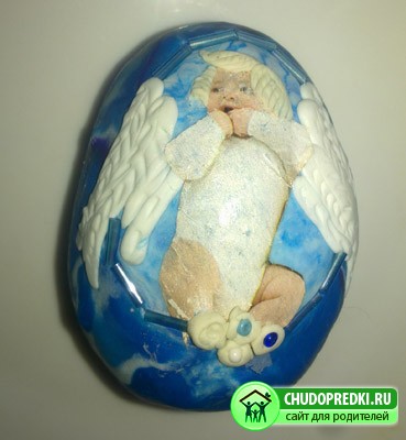 Пластика, декупаж. Декоративное яйцо