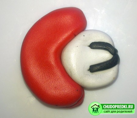 Серьги из пластика. Маковые серьги
