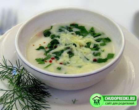 Овощные супы для детей