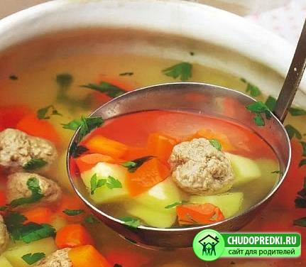 Овощные супы для детей