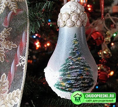 Красивые елочные игрушки своими руками