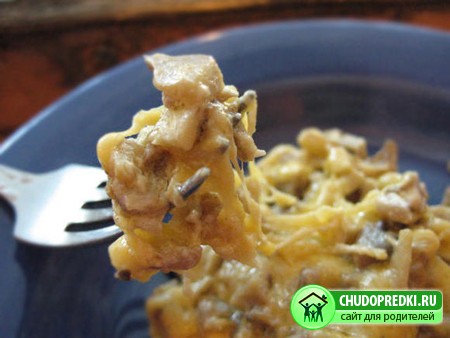 Популярные рецепты. Курица с грибами
