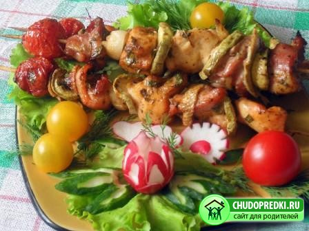 Шашлык из курицы. Рецепт приготовления