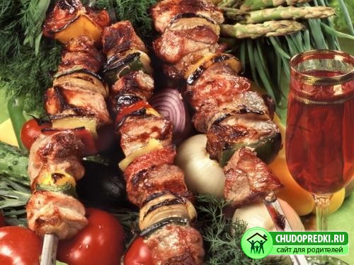 Шашлык из курицы. Рецепт приготовления