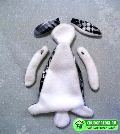 Кукла Тильда. Толстый кролик