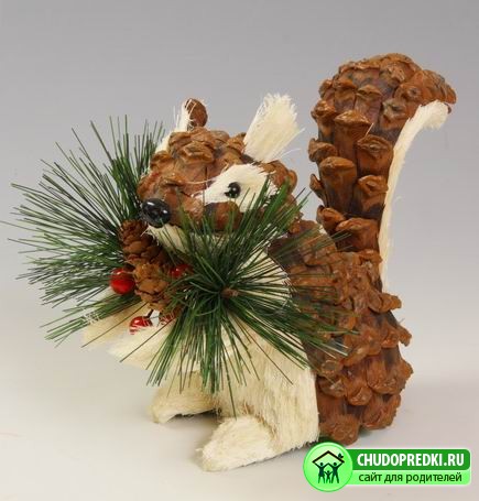 Поделки из шишек своими руками