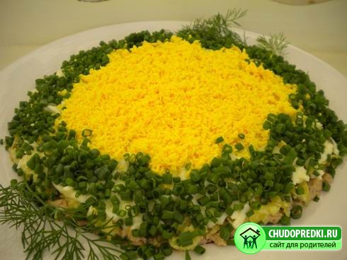 Салат мимоза классический