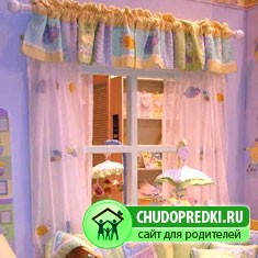Шторы в детскую комнату