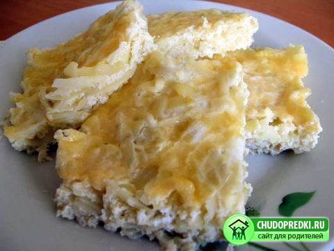 Омлет с молоком
