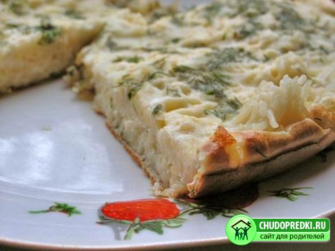 Омлет с сыром
