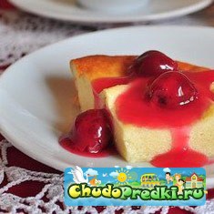 Детская творожная запеканка