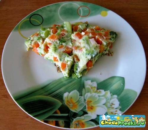 omlet v parovarke