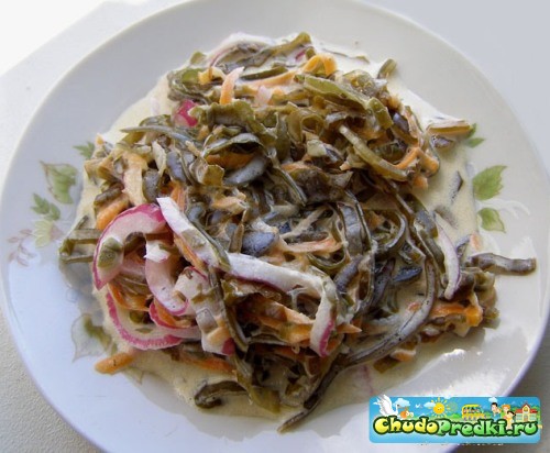 салат из морской капусты