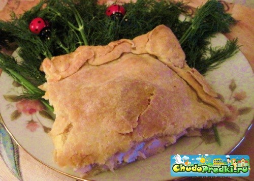 Пирог с курицы