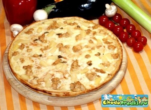 Куринная пицца