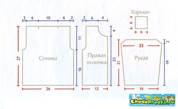Схемы вязания крючком для детей