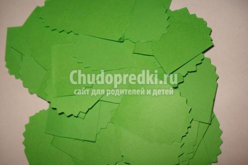 новогодние поделки с детьми. Ёлочка из бумаги своими руками