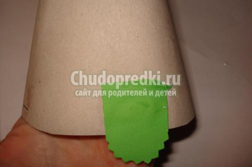 новогодние поделки с детьми. Ёлочка из бумаги своими руками