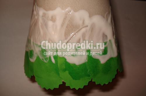 новогодние поделки с детьми. Ёлочка из бумаги своими руками