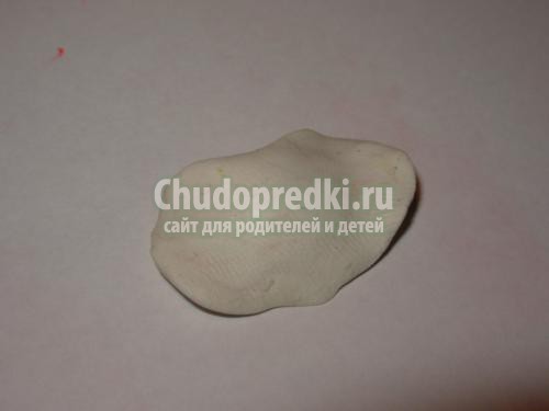 поделки из пластилина дед Мороз