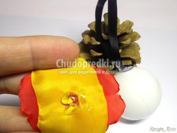 елочные игрушки цветочная поляна