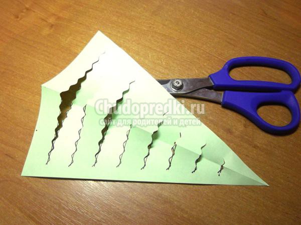 зимние поделки елочка из бумаги зимние поделки елочка из бумаги