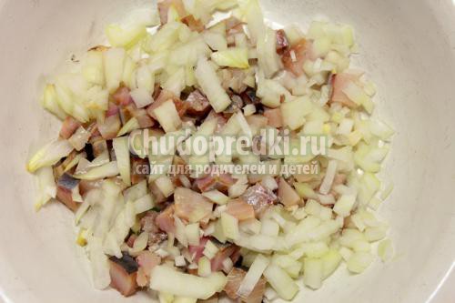 Винегрет с селедкой