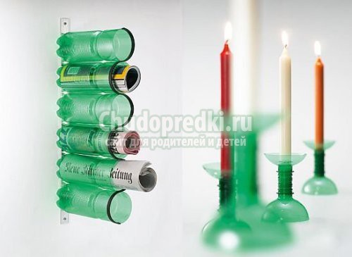 Поделки из бутылок