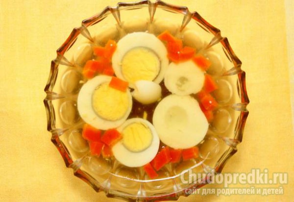 пикантное заливное из курицы
