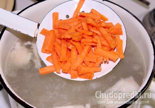 ароматный куриный суп с шампиньонами