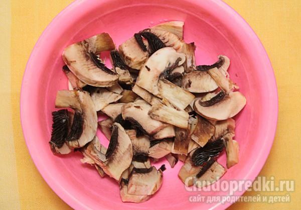 ароматный куриный суп с шампиньонами