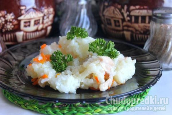 рис с курицей и овощами