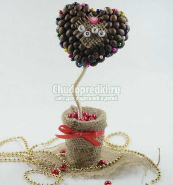кофейное дерево. Сердце