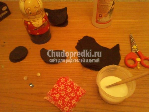поделки с детьми. Птички из ткани поделки с детьми. Птички из ткани