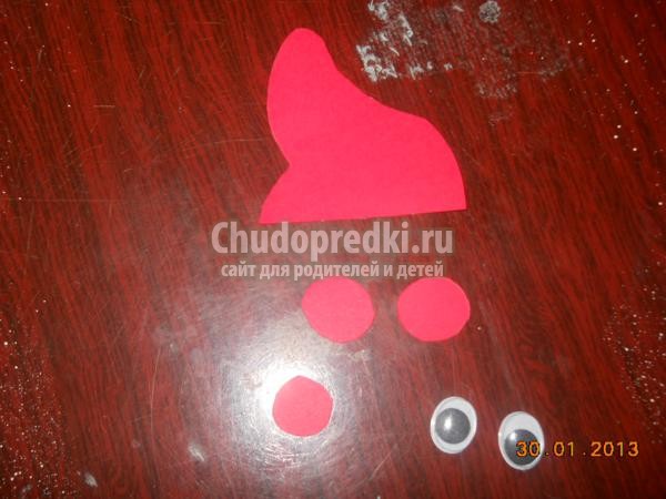 открытка в технике отпечатков