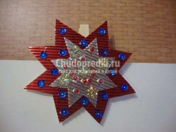 поделки к Рождеству. Рождественская звезда