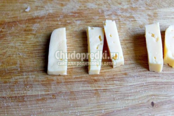 рулетики из куриного филе с сыром