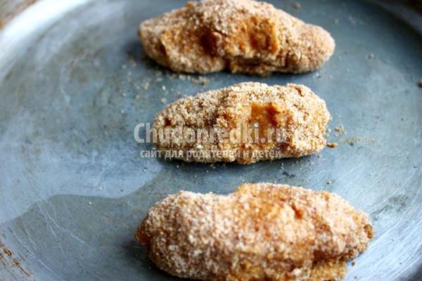 рулетики из куриного филе с сыром